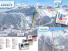 Pistenplan Le Semnoz