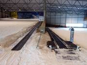 Die beiden Förderbänder im Anfängerbereich