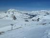 Rhône-Alpes: Größe der Skigebiete – Größe Tignes/Val d'Isère
