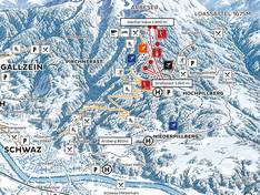Pistenplan Kellerjoch – Schwaz