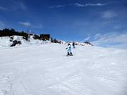 Leichte Piste auf dem Feuerberg Hochplateau