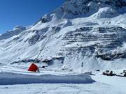 Schneilanze in Zürs