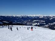 Sehr breite Neugartenabfahrt