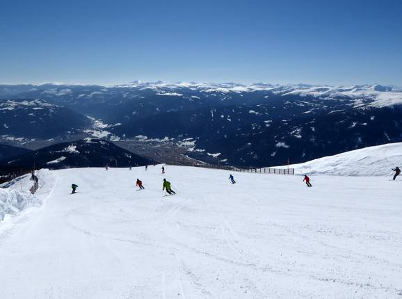 Panorama Abfahrt am Speiereck