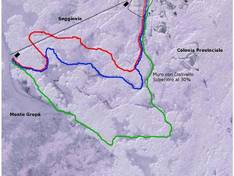 Pistenplan Caldirola – Monte Gropà