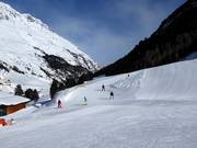 Übungspiste am Gampenlift