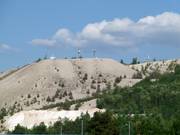 Der Blick auf den Monte Kaolino von Hirschau aus