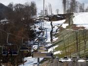 Extreme - 4er Sesselbahn fix geklemmt