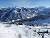 Niedere Tauern: Größe der Skigebiete – Größe Riesneralm – Donnersbachwald