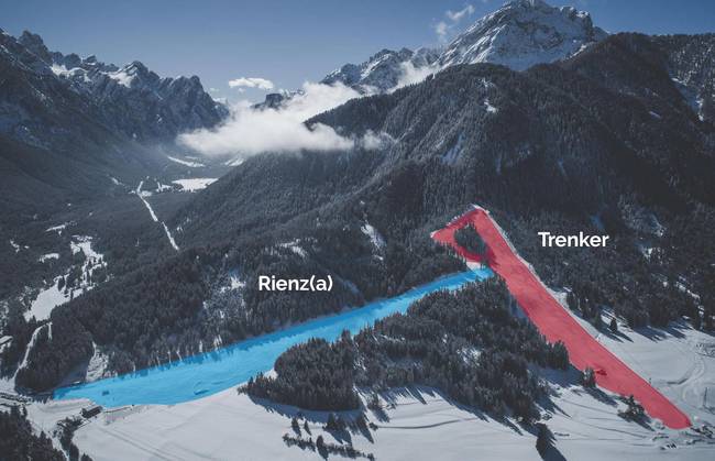 Rienz – Toblach (Dobbiaco) Rienz – Toblach (Dobbiaco)