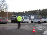 Am Parkplatz ist das freundliche Personal immer anwesend