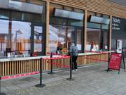 Freundliches Kassenpersonal