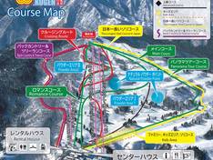 Pistenplan Shiratori Kogen