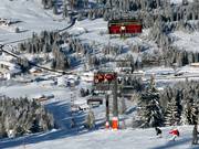 Iselerbahn - 6er Hochgeschwindigkeits-Sesselbahn (kuppelbar) mit Abdeckhauben