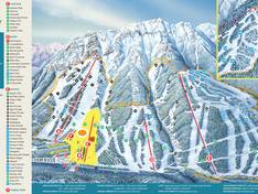 Pistenplan Mt. Norquay – Banff