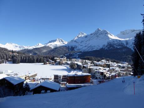 Schweiz: Unterkunftsangebot der Skigebiete – Unterkunftsangebot Arosa Lenzerheide