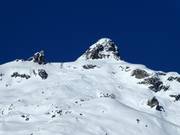 Freeridehänge unterhalb des Hockenhorns