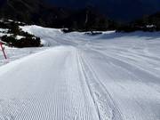 Präparierte Piste am Feuerkogel