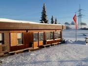 Skihütte an der Talstation