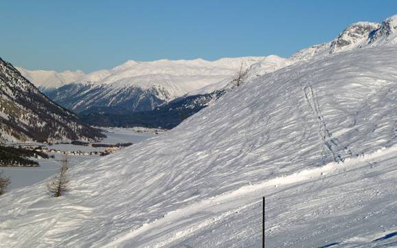Bestes Skigebiet im Bergell – Testbericht Aela – Maloja