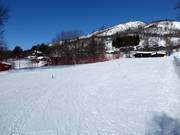 Übungshang und Förderband in Slaatta