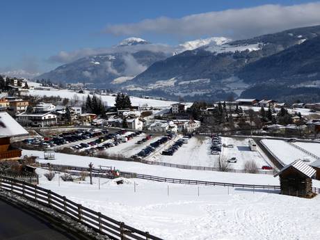 Stubai: Anfahrt in Skigebiete und Parken an Skigebieten – Anfahrt, Parken Schlick 2000 – Fulpmes