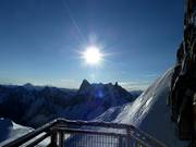 Atemberaubender Blick von der Bergstation