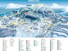 Pistenplan Idre Himmelfjäll