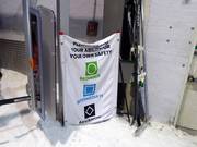 Informationen in der Skihalle