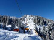 Straßalmbahn - 8er Hochgeschwindigkeits-Sesselbahn (kuppelbar) mit Abdeckhauben