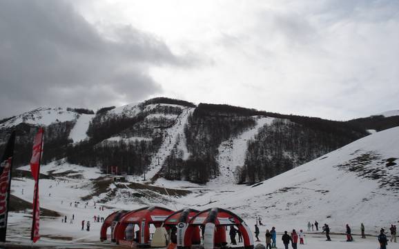 Skifahren im Abruzzischen Apennin