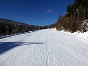 Leichte Lella-Abfahrt zur Talstation