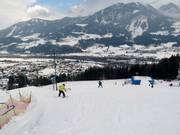 Start der Hauptabfahrt