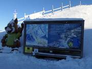 Übersichtstafel an der Bergstation