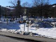 Bushaltestelle an der Talstation