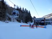 Ponte di Legno-Colonia Vigili - 8er Gondelbahn (Ein-Seil-Umlaufbahn)