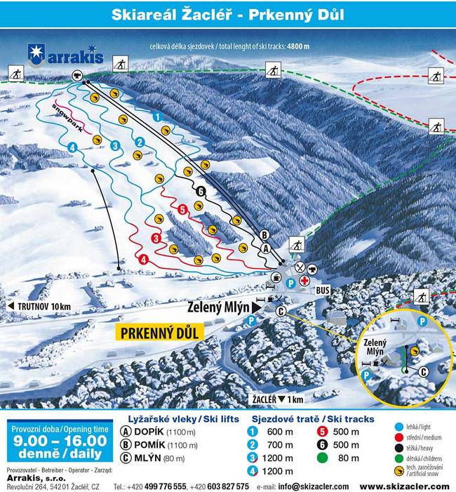 Arrakis – Žacléř-Prkenný Důl