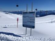 Klare Ausschilderung