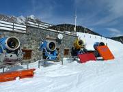 Schneekanonen im Wartestand