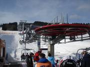 Střecha - 4er Sesselbahn fix geklemmt