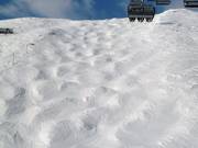 Buckelpiste an der Madrisella