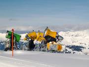 Schneekanonen am Parsenn