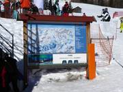 Informationstafel in Arabba