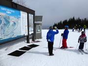 Bei Rückfragen stehen Guides im Skigebiet zur Verfügung
