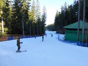 Leichte Piste für Anfänger