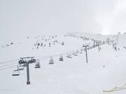 Petit Perron - 4er Sesselbahn fix geklemmt