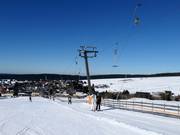 Za Prahou - Schlepplift mit T-Bügel/Anker