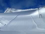 Breite Abfahrt am Schladminger Gletscherlift