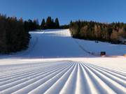 Sehr gute Pistenpräparierung