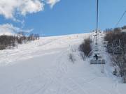 Piste Envers: Rassige Verbindung zwischen Le Corbier und La Toussuire